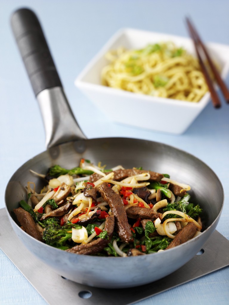 Beef Mushroom Stir Fry - Love The Crunch